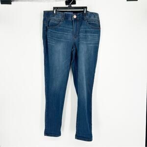 Democracy “Ab” solution Stretchy Skinny Denim Jeans‎ Size 14 Comfort Band
